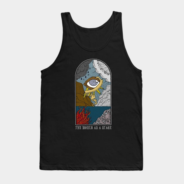 The world as a stage Tank Top by naziees